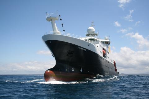 RRS James Cook Launches